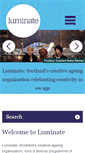 Mobile Screenshot of luminatescotland.org